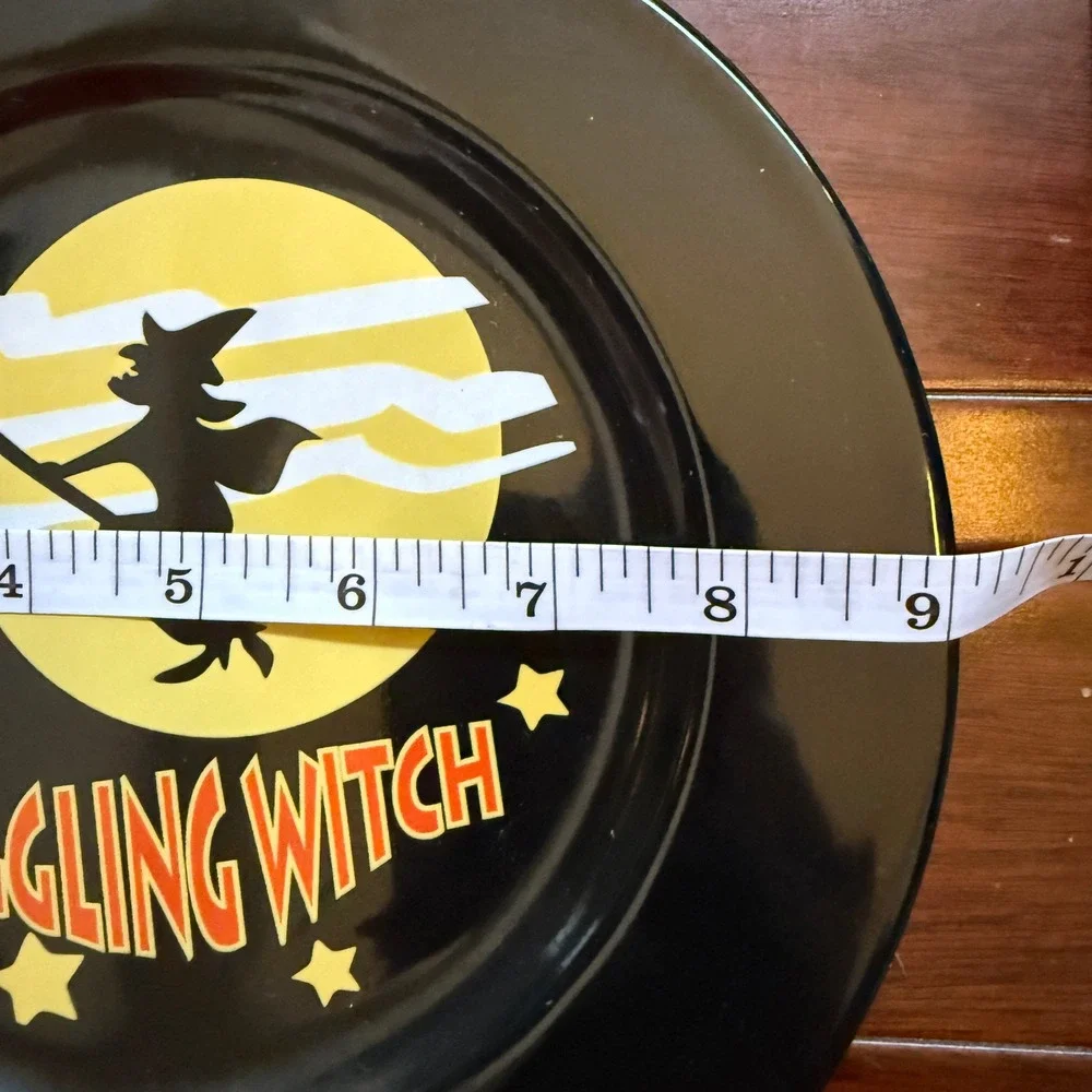 VTG Halloween Plates Target Y2K Holiday Cat Witch Ghost Spider Spooky‎ Decor